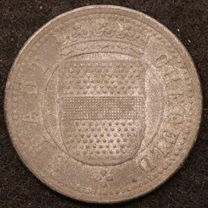 【金属製ノートゲルド】ドイツ 1910-20年台 緊急コイン【32】[E3482]　　