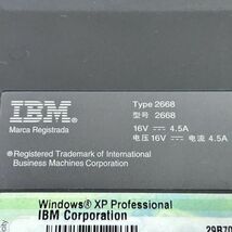 S2-2172 Lenovo/レノボ IBM ThinkPad T43 2668-72J_画像6