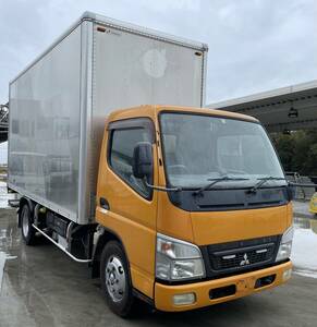  Canter hybrid 2.9t 21.2 ten thousand kilo special S shift aluminum van power gate PG lift orange Elf Dutro Toyoace Dyna 