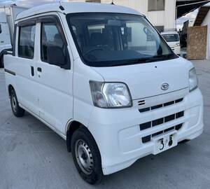 21994 Hijet デッキVan 5速MT 4WD切り替え ホワイト Double cab ピックアップ ジャンボ リースアップ 17.8万