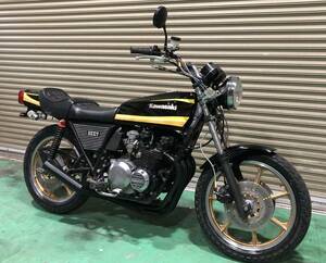 Z500 KZ500 Z500FX 398cc登録 車検令和9年4月付 載せ替え無し タイガーカラー トリプルディスク Z400FX Z400GP Z550FX