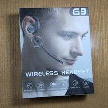 【1回装着しただけの美品です】Bluetooth　ワイヤレス　ヘッドセット　G9 _画像1