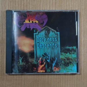 DARK ANGEL Darkness Descends　ダーク・エンジェル★再発盤ではなく、1986年のオリジナル盤です。