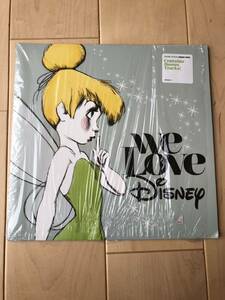 Disney レコード we love アナログ盤 LP グリーンヴィナル