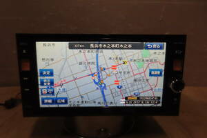 動作保証付★V9803/日産純正　MC312D-W　SDナビ　地図2012年　地デジフルセグ　Bluetooth内蔵　CD DVD再生OK