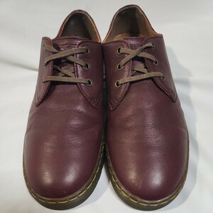 ドクターマーチン　Dr Martens　ブーツ　スニーカー　サイズ11　29cm　エンジ色　ローカット