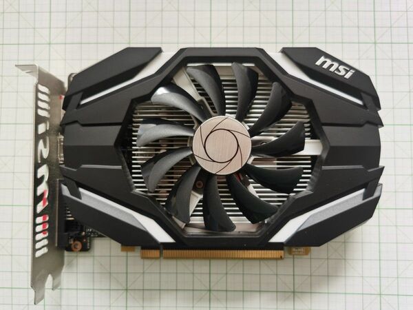 中古美品 MSI GeForce GTX 1050 Ti 4G OC