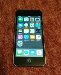 Apple iPod Touch 第5世代 16GB MGG82J/A スペースグレイ[難あり]ホームボタン不良