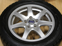 B310 VOLVO ボルボ 純正 16X7J+50 PCD108 ダンロップ WINTER MAXX WM01 215/55R16 V40 C30 S40 S60 V50 XC70 中古品 手渡し可能です 山梨県_画像4