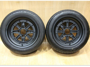 B322 深リム 旧車 SSR スピードスター MK-3 15X7.5J +6 PCD114.3 Bタイプ マークⅢ 3 BS 185/55R15 AE86 ローレル S13 180SX S14 JDM USDM