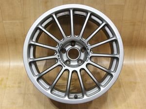 B328 希少 軽量 OZ Racing OZ レーシング 17X8J+43 PCD100 5穴 17インチ 1本 O.Z JDM USDM セリカ レガシィ 86 BRZ インプレッサ プリウス