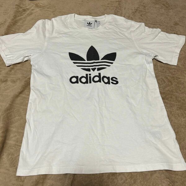 アディダス　adidas もみじ　tシャツ　白　レディース　ホワイト　半袖 半袖Tシャツ