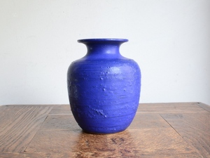 アンティーク花器 オブジェ ヴィンテージ デザイン 陶器 フラワーベース（H12cm） 華道 花瓶 一輪挿し 生け花ポット