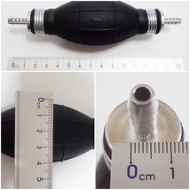 【送料無料】オイルチェンジャー　 外径8mmチューブ2ｍ付　 灯油 ガソリン エンジンオイル交換やメダカ水槽の水換に使えます　手動ポンプ式_画像2