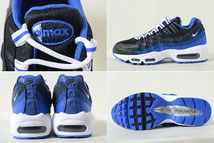 27㎝ ナイキ エア マックス 95 黒/青 DM0011-006 NIKE AIR MAX 95 _画像4