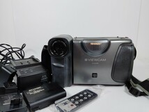 SHARP 8ミリビデオカメラ VIECAM ビューカム VL-EL430 充電器 その他セット_画像1