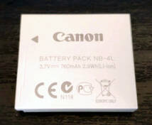 未使用 NB-4L 純正 Canon バッテリー キヤノン 充電池 Ixy_画像1