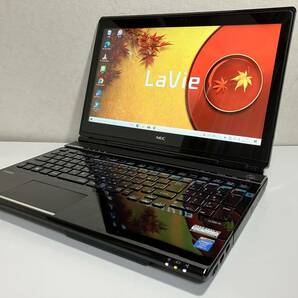 【爆速新SSD512GB☆メモリ16GB☆タッチパネル♪】☆NEC LL750/R （黒）☆最強 Core i7-4700MQ☆カメラ/Blu-ray/USB3.0☆