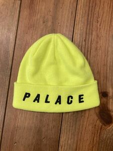 　美品　PALACE キャップ ニット帽 ニット帽子 ビーニー　パレス