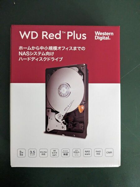 WD Red NAS向け SATA6G接続HDD 10TB WD101EFBX