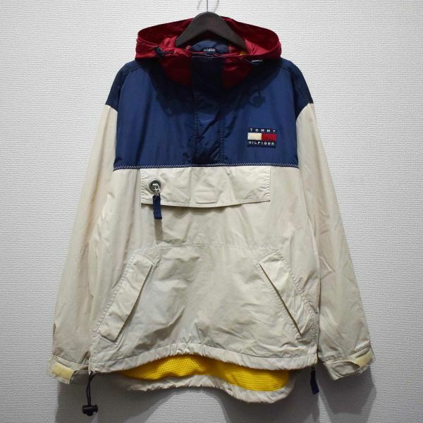 トミーヒルフィガーTOMMY HILFIGER プルオーバー ナイロンパーカー