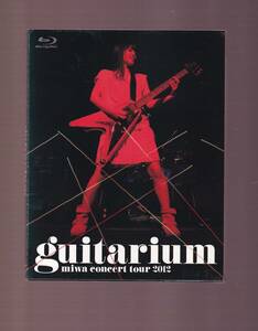 DA★中古★音楽BD★miwa concert tour 2012‘guitarium’（ブルーレイ）★SRXL-32