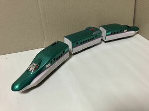【プラレール】E5系新幹線はやぶさ レールで速度チェンジ 超スピードシャーシ