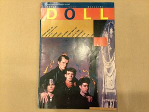 パンク音楽雑誌DOLL 25号 1984年 スタークラブルースターズスターリン REM ウィラード THE CULT