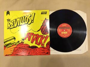 UKオリジナル盤LP REVILLOS - ATTACK! (SUPERVILLE SV4001) 1982年 rezillos レジロスレヴィロスパンク天国