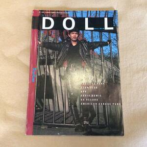 パンク音楽雑誌DOLL magazine 24号 1984年 スタークラブ AAレコード ARB ポジティヴパンク