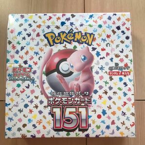 ポケモンカードゲームスカーレット＆バイオレット151BOXシュリンク付き