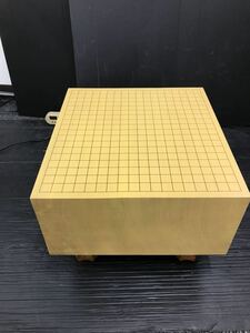 田　天然木 本榧 囲碁 囲碁盤 木製 国産 脚付き　厚さ20cm