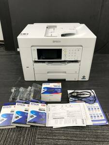 田　エプソン　EPSON インクジェットプリンター 複合機 PX-M6011F 未使用品　インク付き　印刷時かすれあり　動作品