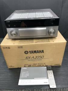 川　YAMAHA ヤマハ AVENTAGE 9.2 ch AVアンプ RX-A2050 リモコン付き　チタン　現状品