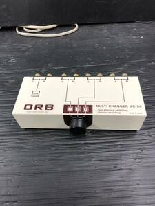 田　ORB スピーカー／アンプセレクター　MC-50 オーブ　現状品　