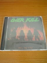 ◆廃盤 OVERKILL/FEEL THE FIRE◆オーヴァーキル 初期盤 国内未発◆_画像1