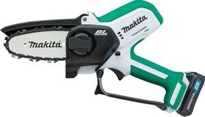 未使用 Makita マキタ 100mm 10.8V　充電式ハンディソー チェーンソー MUC100DWHG