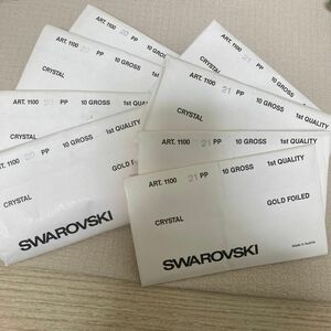 スワロフスキーSWAROVSKI 1100 21PP 20PP 10GROSS CRYSTAL