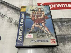 ～コレクター引退～超レア　メガドライブ スラムダンク 強豪 真っ向対決　日焼けなし