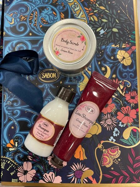 SABON グリーンローズ 3点セット