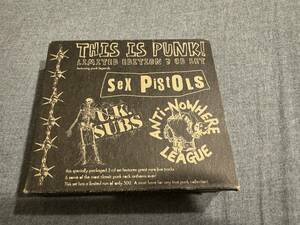 3CD Sex Pistols & Anti-Nowhere League & UK Subs / This Is Punk