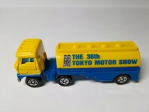 【トミカ】 　日野 セミトレーラー トランスポート タンク　 東京モーターショー 限定品　　 　 TOMICA HE ハイキャブ カミオン 高速有鉛_画像5