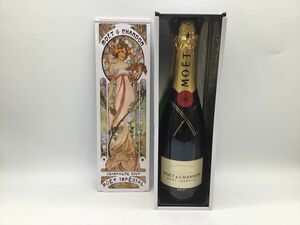 未開封【モエ・エ・シャンドン】シャンパン　MOET＆SHANDON　750ml　モエアンぺリアル　ミュシャ　ピンクドレス【郡山うねめ通り店】