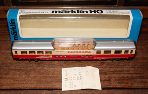 メルクリン HOゲージ 4169 パノラマ客車 西ドイツ製 鉄道模型 Marklin