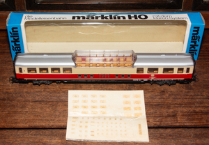メルクリン HOゲージ 4099 1等 客車 展望車 パノラマ 西ドイツ製 鉄道模型 Marklin