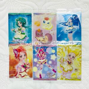 【新品未開封】プリキュアウエハース4 yes!プリキュア5 6枚セット