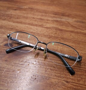 BURBERRY バーバリー 眼鏡 メガネフレーム BE1190T サイドロゴ ハーフリム 