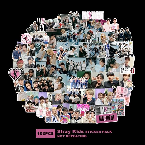 【102枚】Stray kids スキズ シールステッカー　セット