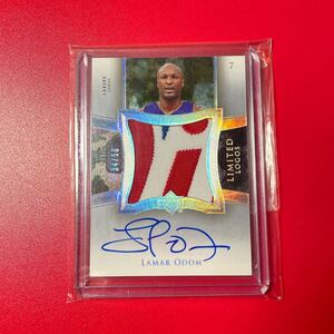 Exquisite Lamar Odom Auto Patch Limited Logos /50