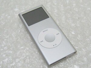 PK15483S★Apple★iPod nano 2GB シルバー★A1199★美品★再生OK★ジャンク★